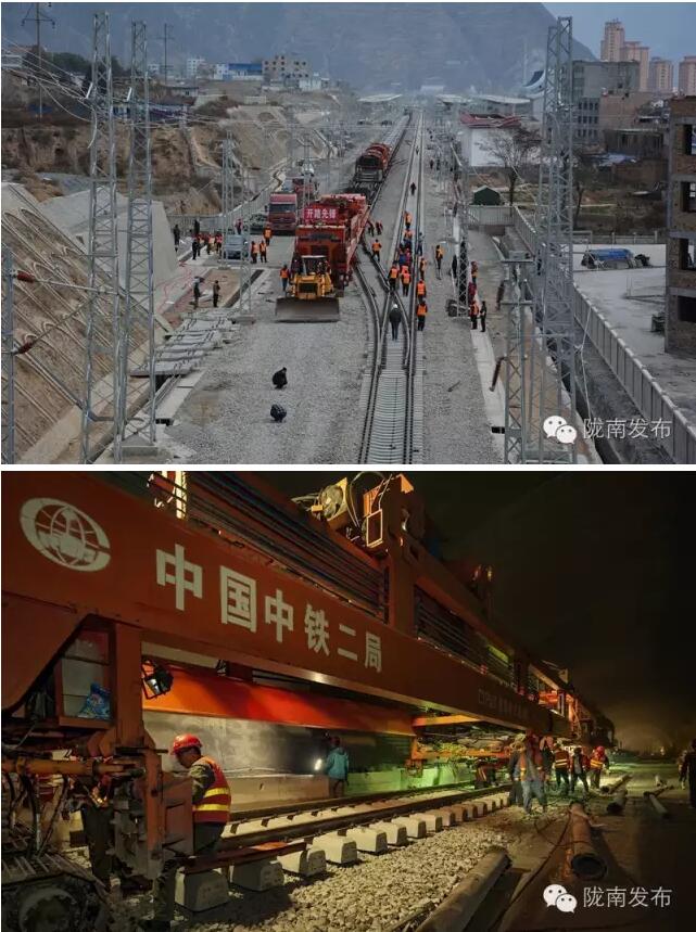 蘭渝鐵路最新進(jìn)展！除胡麻嶺隧道外已全線鋪通
